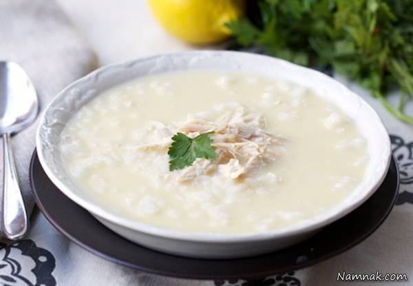 سوپ | طرز تهیه سوپ لیمو و مرغ یونانی