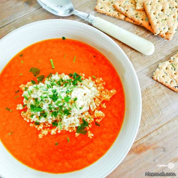 طرز تهیه سوپ هویج و زنجبیل برای سرماخوردگی
