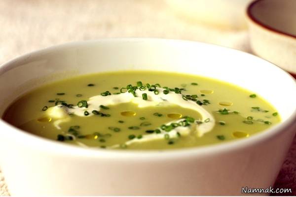 سوپ | طرز تهیه سوپ سیب زمینی و تره فرنگی