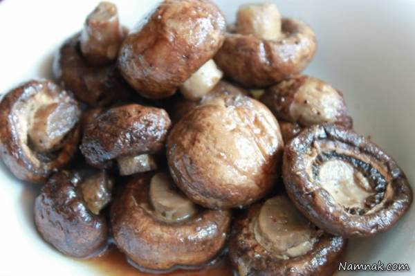 قارچ کبابی | طرز تهیه قارچ کبابی