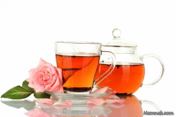 چای با گلاب | طرز تهیه چای با گلاب