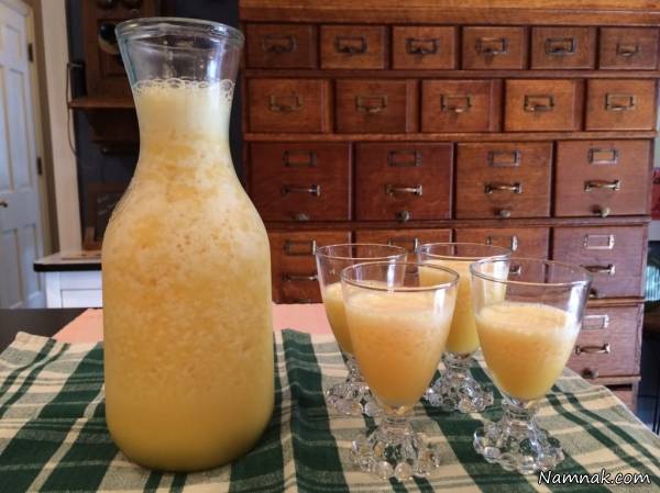 آب پرتقال | طرز تهیه آب پرتقال وانیلی