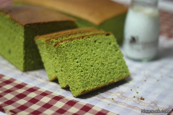 کیک چای سبز | طرز تهیه کیک چای سبز
