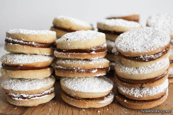 شیرینی | طرز تهیه شیرینی Alfajores  