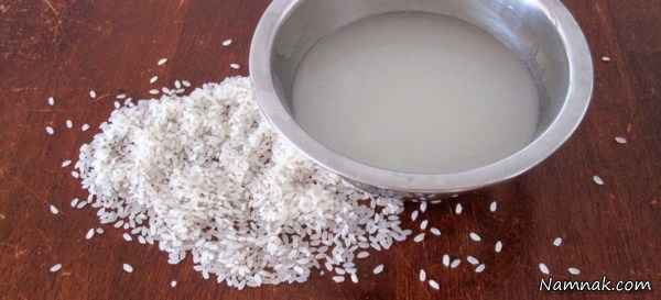 خواص آب برنج برای پوست و سلامتی بدن