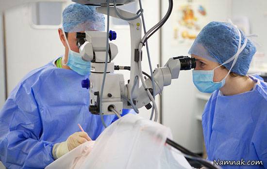 ربات جراحی که عمل چشم را انجام داد + عکس