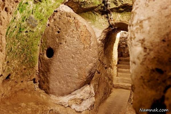 بزرگترین شهر زیرزمینی کشف شده در ترکیه