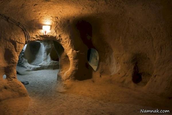 بزرگترین شهر زیرزمینی کشف شده در ترکیه 