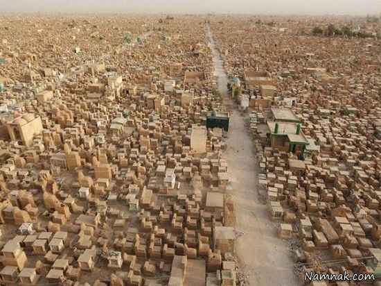 وادی السلام بزرگترین قبرستان دنیا + تصاویر