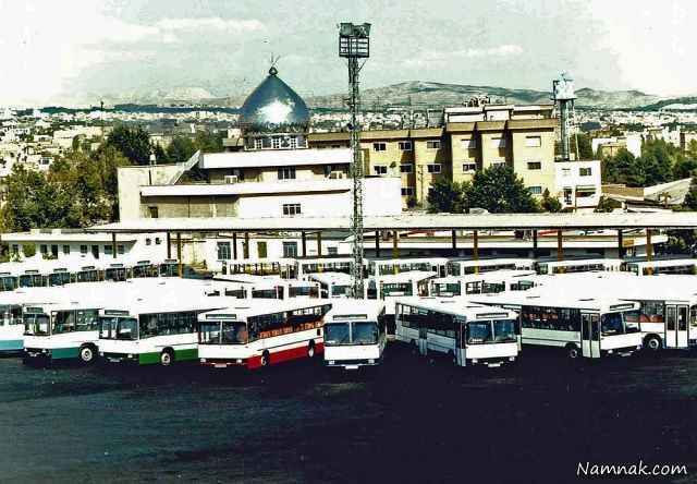 اتوبوسرانی تهران در گذر زمان + تصاویر