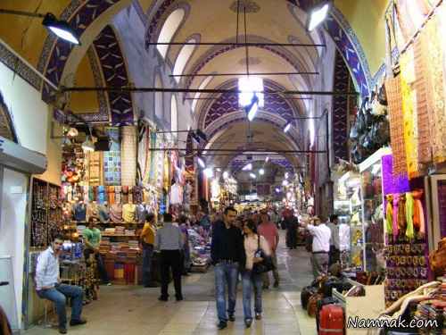 کاپالی چارشی بازار بزرگ و سنتی استانبول + تصاویر