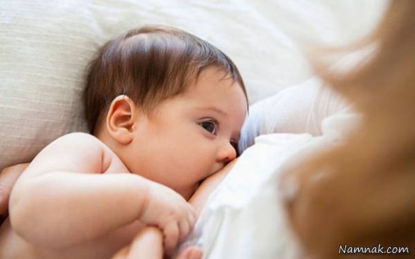 افزایش شیر مادر با شیردهی به نوزاد در شب