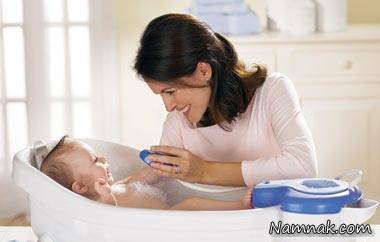 نکاتی مهم برای حمام کردن نوزاد
