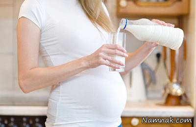 رابطه وزن جنین و مصرف شیر در مادران باردار
