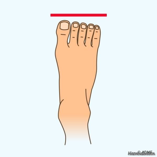 شخصیت انگشتان پا , رازهای پنهان در فرم انگشتان پا