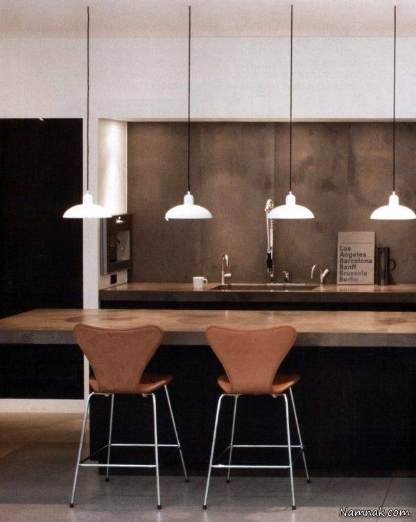 صندلی آشپزخانه , 35 مدل صندلی پایه بلند شیک