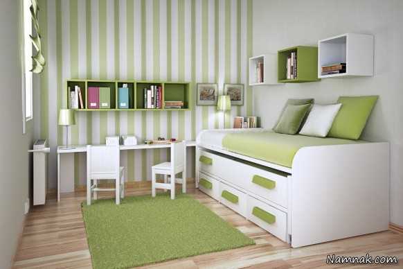 “اتاق کوچک کودک” | سرویس خواب و دکوراسیون اتاق های کوچک کودک و نوجوان