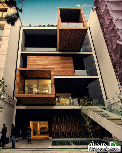 طراحی نمای بیرونی ساختمان مدرن و شیک + تصاویر