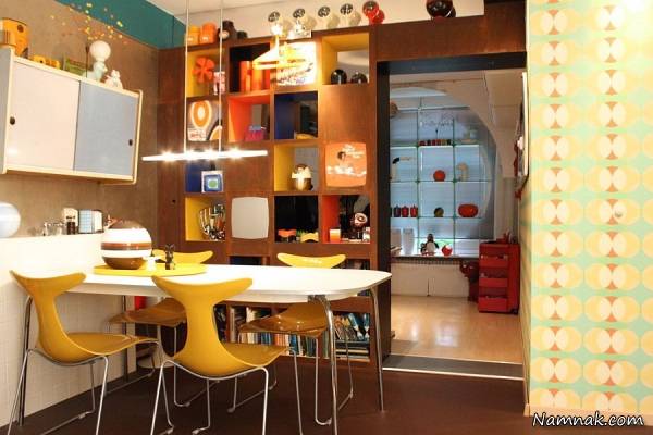 ایده های نو دکوراسیون و رنگ اتاق غذاخوری + تصاویر