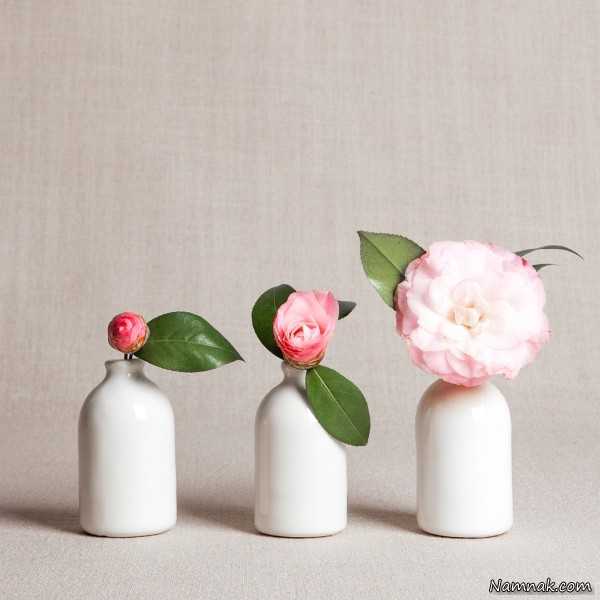 گلدان تزیینی | 50 مدل گلدان تزیینی و دکوری مدرن چینی و کریستالی