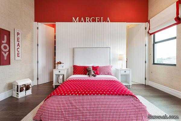 اتاق خواب قرمز | دکوراسیون اتاق خواب های قرمز برای کودک و نوجوان دختر و پسر