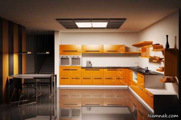 آشپزخانه لوکس | دکوراسیون و کابینت آشپزخانه جدید و شیک