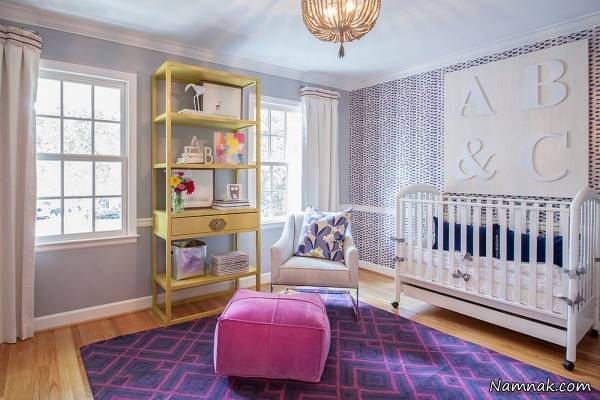 اتاق نوزاد | جدیدترین دکوراسیون اتاق نوزاد و تزیینات اتاق کودک