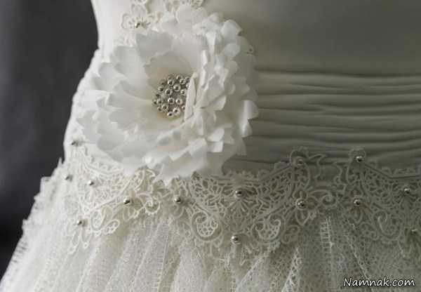 لباس عروس | لباس عروس خوردنی 70 کیلویی + تصاویر