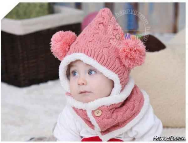 مدل کلاه و شال گردن پاییز و زمستان دخترانه + تصاویر