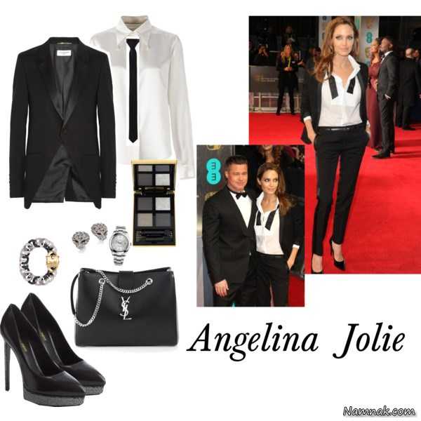 ست چهارفصل لباس های آنجلینا جولی + تصاویر