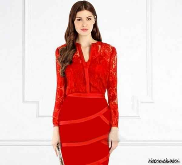 مدل لباس شیک مجلسی دانتل 2014 - سری 3