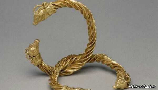 دستبند طلا , مدل قدیمی ترین دستبند ایرانی