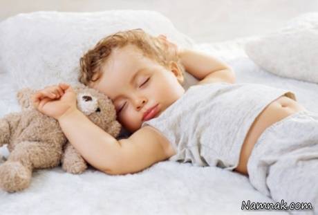 تاثیر فوق العاده زود خوابیدن کودک