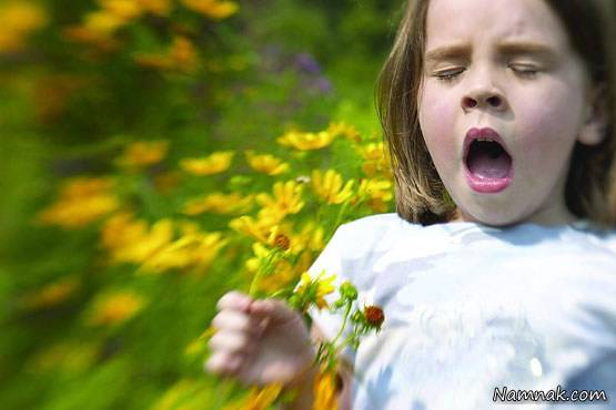 گرده افشانی گیاهان و بروز آسم در کودک