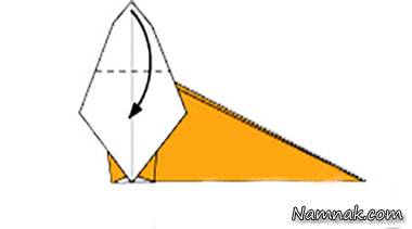 آموزش ساخت شیر کاغذی برای کودکان