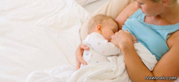 آموزش مرحله به مرحله شیر دادن به نوزاد