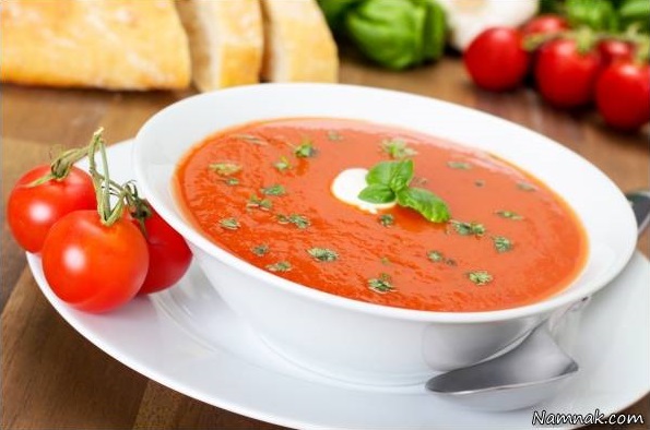 سوپ | طرز تهیه سوپ سه گوجه
