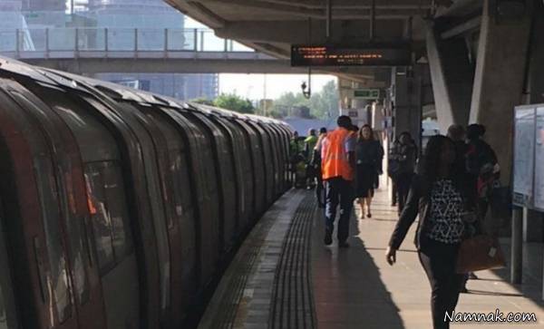 تعطیلی مترو بخاطر پای یک زن! + تصاویر