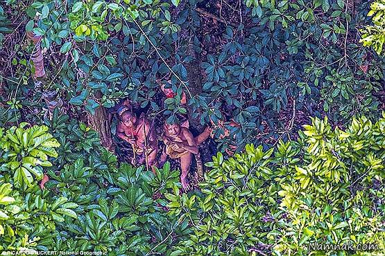 کشف قبیله آدمخوار در جنگل های آمازون + تصاویر