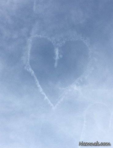 عاشقانه ترین خواستگاری روی ابرها! +عکس