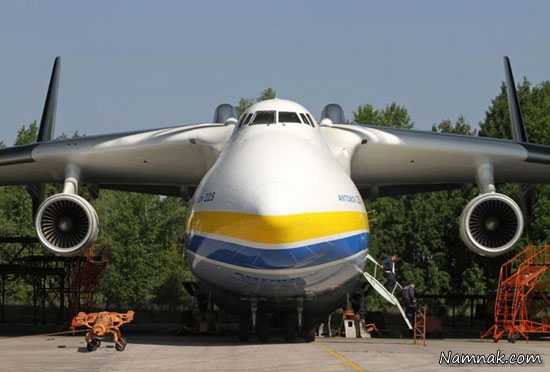 آنتونوف AN-225 غول پیکرترین هواپیمای جهان + تصاویر