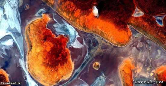 عکس های شگفت انگیز زمین از ایستگاه فضایی