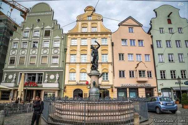 آوگسبورگ زیباترین و قدیمی ترین شهر آلمان + تصاویر