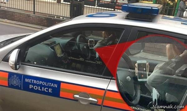 شکار افسر پلیس زن هنگام نقض قانون! + عکس