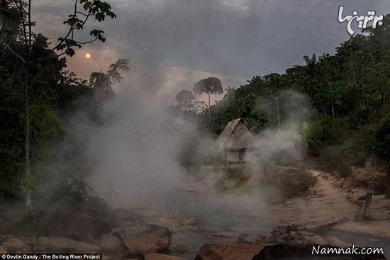 رودخانه جوشان در جنگل های آمازون! + تصاویر
