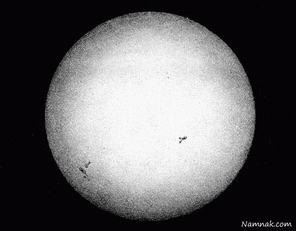 اولین تصویر از خورشید چند سال قبل گرفته شد؟