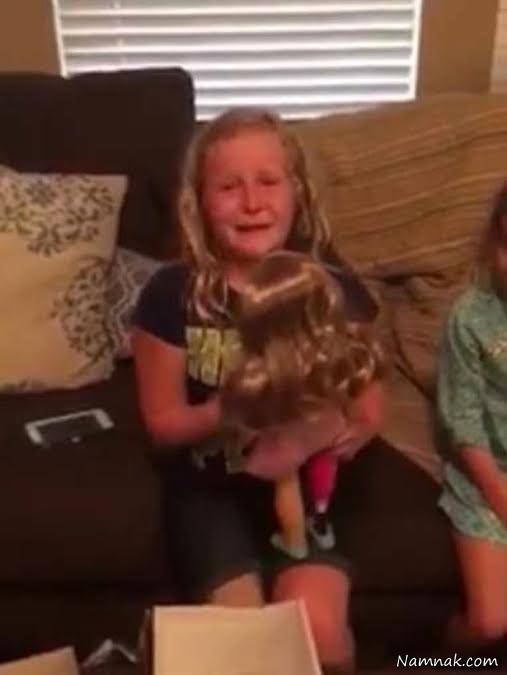 ویدیوی احساسی از دختر 10 ساله معلول! + تصاویر