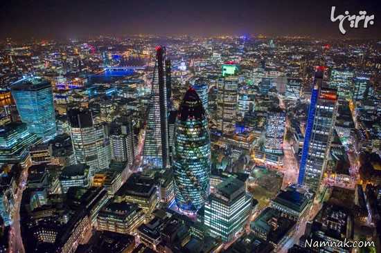 زیبایی خیره کننده شب های لندن! + تصاویر