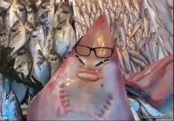 ماهی عجیب غریب با چهره ای شبیه انسان +عکس