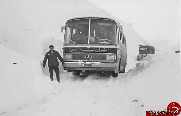 برف گردنه حیران در 39 سال پیش + عکس